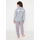 thumbnail image 2 of Pijama Coral Fleece Niña 63.1414M-GRI, 2 of 3