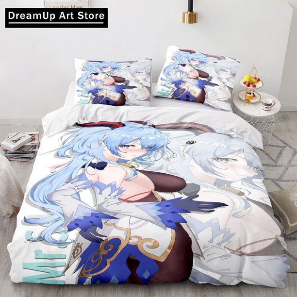 Gaming Genshin Impact Bedding Set Duvet CoverBed Set Quilt Cover Boys Adult Home Textile