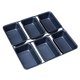 thumbnail image 3 of 6 tazas de pan de mini pan antiadherente para hornear mini postres de pan hornear lata, 3 of 5