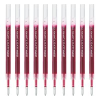 Zebra Pen - Recambio De Bolígrafo Zebra B-Rjlv7-R Sarasa Dry Jlv-0.7 Rojo (10 Bolígrafos)