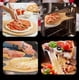 thumbnail image 3 of Pala para pizza ALLWINNER de bambú de 30 cm, 2 unidades, para hacer pizza, 3 of 7
