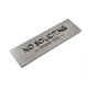 thumbnail image 1 of Letras Kubik 21x6 cm No Solicitar Acero Inoxidable 304, 1 of 6