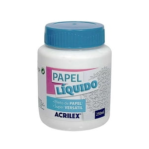 Papel Líquido 250 Ml. Acrilex Blanco