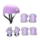 thumbnail image 2 of Juego de cascos para bicicletas para niños, equipo de skate con rodilleras con almohadillas de codo Guardias para chicas para niños que trepan de roca Púrpura, 2 of 5