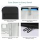 thumbnail image 5 of Funda acolchada negra para tablet Dadanism 23‑29 cm, 5 of 7