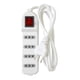 thumbnail image 1 of Alargador Zapatilla Con Switch Macrotel 4 PoSíciones Blanco, 1 of 3