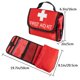 thumbnail image 2 of Bolsa de primeros auxilios AOUTACC, kit vacío de nailon, compacta y ligera, 2 of 9