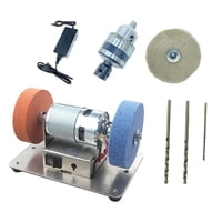 Magideal - Mini Lijadora De Banda Con 7 Velocidades Ajustables, Versátil Y Profesional, Para Banco De Trabajo, Lijadora De Banda Para Trabajar Metales.