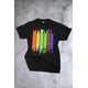 thumbnail image 2 of Remera Marvel Vintage Héroes Arcoíris Negra Talle Large, 2 of 4