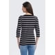 thumbnail image 3 of Polera Mujer Print Rayas Negro, 3 of 4