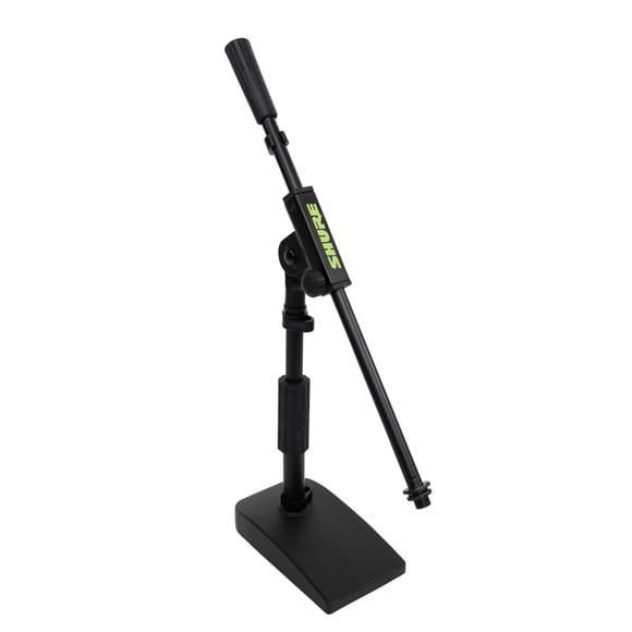 Soporte para micrófono Shure by Gator Compact Low Profile con Boom SH-DESKTOP2