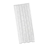 Magideal - Cortina De Encaje, Cortinas Para Ventanas, Decoración, Decoración Romántica Para Privacidad, Cortinas Para Dormitorio, Baño, Boda, Patio, Guardería. Blanco
