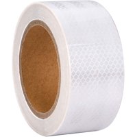 Genérica - Cinta Reflectante Seguridad Blanco 45Mts X 5Cm