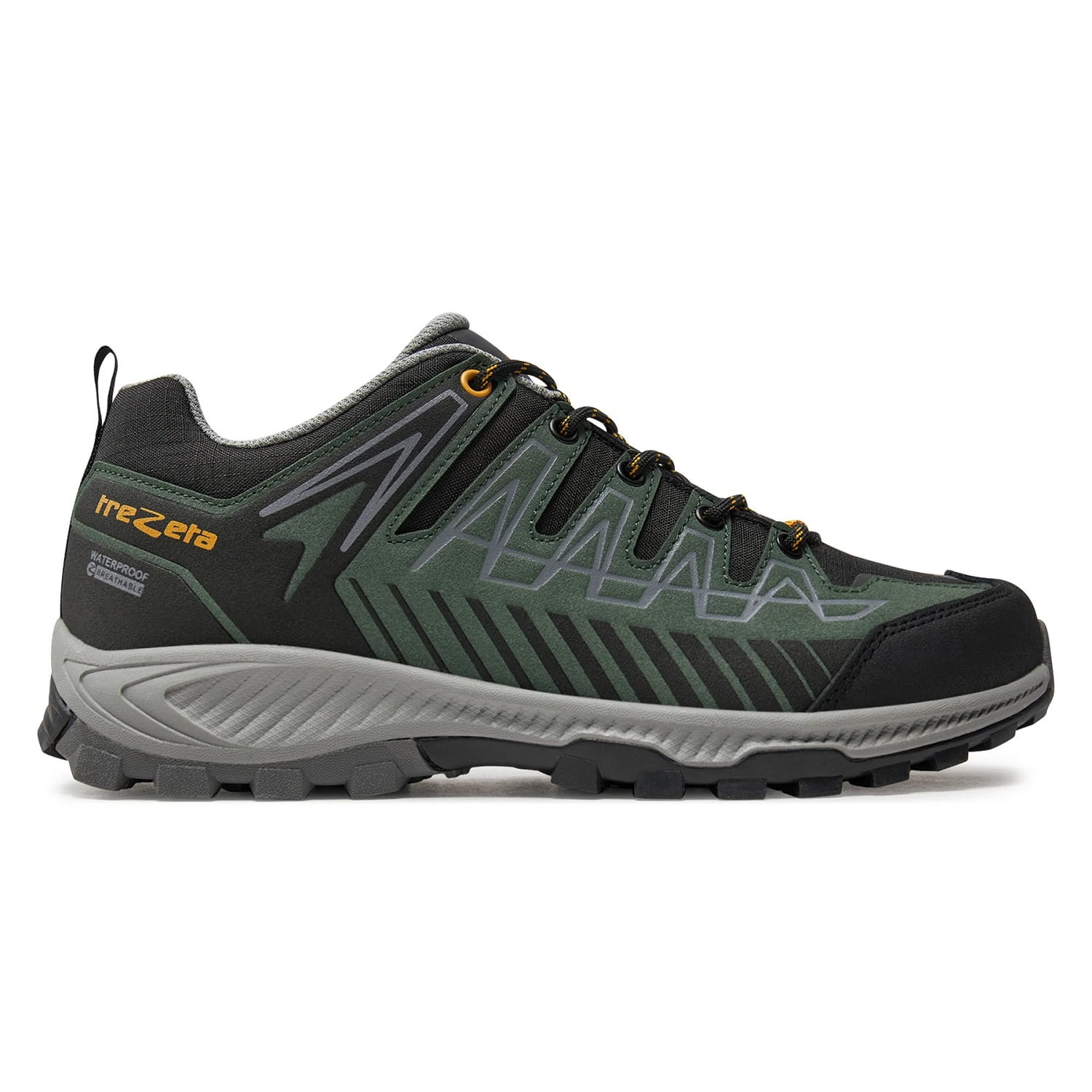Zapatilla Waterproof Hombre Thunder Verde Oscuro Trezeta