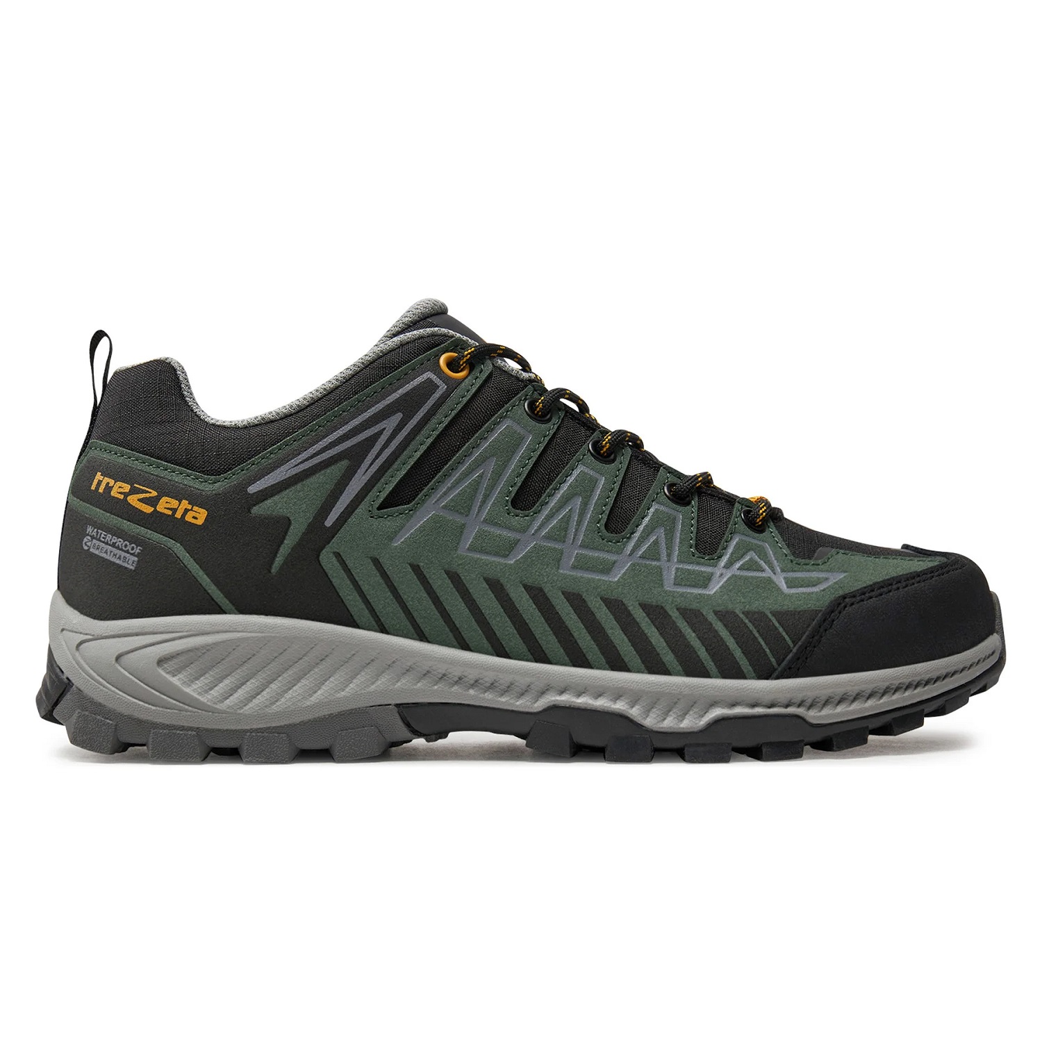 Zapatilla Waterproof Hombre Thunder Verde Oscuro Trezeta
