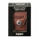 thumbnail image 2 of Estuche Zippo LPLB Brown Leather Lighter Pouch with Loop, 2 of 3