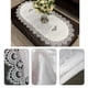 thumbnail image 3 of Mantel ovalado para mesa de centro, mantel de encaje para sala de estar, mantel de tela para mesa de centro, mantel para mesa de comedor, 3 of 5