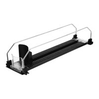 Bothyi - Dispensador De Empuje Automático, Bandeja De Almacenamiento, Organizador De Bebidas, Empujador Para Nevera, Despensa, 360-370Mm