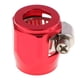 thumbnail image 2 of Aluminio Auto Car An8 Manguera Finisher Finisher Oil Line Line Clip Clamp Red, 2 of 5