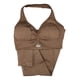 thumbnail image 1 of Conjunto Deportivo Mujer Gym Top Leggins Levanta Gluteo marron S-M, 1 of 5