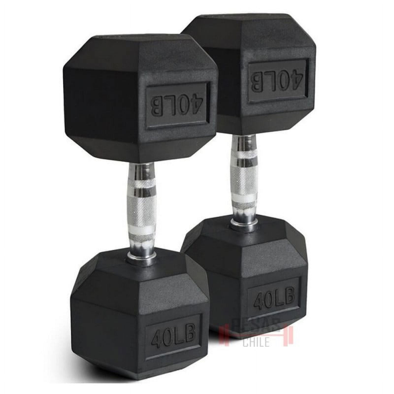 Pesaschile - Mancuerna Hexagonal Unidad 40lb