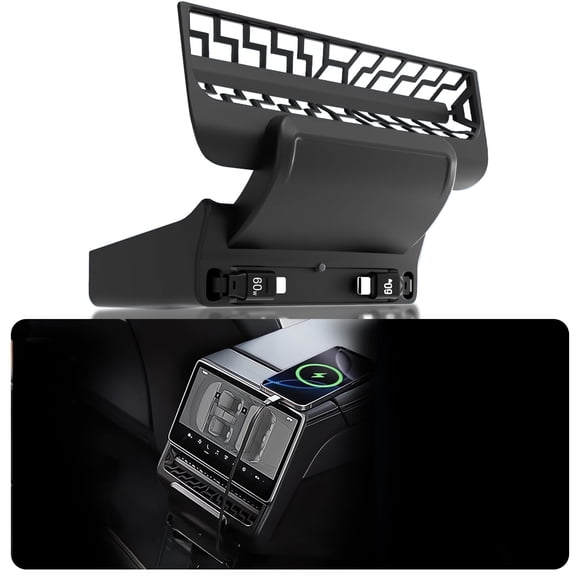 Hub Usb Para Tesla Model Y 2025 26 120 W Doble Type C