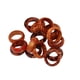 thumbnail image 3 of 50 unids anillos de madera patrón de dedo anillos de madera para mujeres hombres joyería 17 mm, 3 of 3