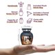 thumbnail image 2 of Urna Trupoint Memorials, recuerdo pequeño, diseño de caballo gris, 2 of 7