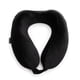 thumbnail image 1 of Almohada de viaje Brookstone Neck, espuma viscoelástica ligera, negra, 1 of 6