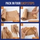 thumbnail image 4 of Papel de embalaje tipo panal Lockwrap 30 cm x 46 m con stickers, 4 of 7