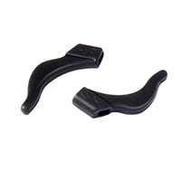 Magideal - 1 Par De Ganchos Antideslizantes Para Gafas, Ganchos De Silicona, Buena Textura, Cómodos Accesorios Para Gafas, Agarre Para Gafas, Resistencia Negro