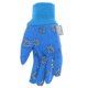 thumbnail image 5 of Guante de jardín MUD Basic de PVC con forma de palma punteada para mujer, azul M/L, 5 of 7