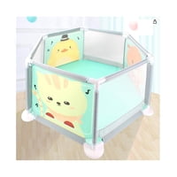 Total Click - Corral Plegable Con Malla Para Bebe Infantil