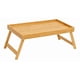 thumbnail image 1 of Mesa Desayuno Cama Mesa Laptop De Bamboo Madera 50cm Beige, 1 of 4