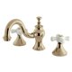 thumbnail image 1 of Grifo Kingston Brass KC7162PX de lavabo de instalación amplia, latón pulido, 1 of 4