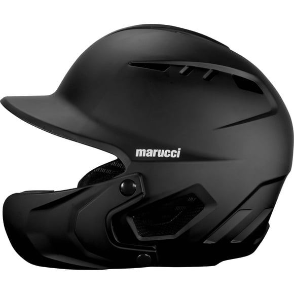 Casco De Bateo Duravent Negro Certificado Nocsae Para Personas Mayores