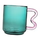 thumbnail image 1 of Taza De Cristal Colorida Taza De Bebida De Desayuno 15 Oz Para Oficina De Agua Con Leche, 1 of 5