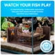 thumbnail image 3 of Cueva de acuario FISHNOSH, de aspecto natural, similar a la madera, para peces, 3 of 9