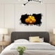 thumbnail image 1 of Creative 3D Halloween Stickers, Broken Window Halloween Wall Stickers, Halloween Pumpkin Lights Horror Stickers, For Halloween Festival, 1 of 3