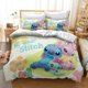 thumbnail image 2 of Lilo & Stitch Quilt Duvet Cover Set Children Soft Bed Linen Pillowcase3-Piece Bedding Set, 2 of 5