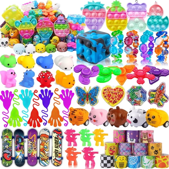 Party Favors Sibucor Pop Fidget, 61 unidades, para niños de 4 a 8 a 12 años