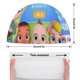 thumbnail image 2 of ChuChu TV Gorro de Natación de Licra, Gorro de Baño de Tela Cómoda, Gorro Elástico Antideslizante para Hombres, Mujeres y Niños, 2 of 6