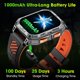 thumbnail image 5 of Reloj inteligente Hwagol 2.01 HD Military con batería de 1000 mAh para Android/iPhone, 5 of 9