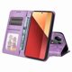 thumbnail image 5 of Funda tipo cartera FOXDOCK para Xiaomi Redmi Note 13 Pro 4G , diseño girasol en relieve, cuero PU, cierre magnético, soporte y tarjetero, 5 of 5