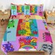 thumbnail image 1 of x200 Numberblocks Bed Duvet Cover Microfiber Bedding Sets 3D Printed Lightweight 3 Piece Comforter Sets, 1 Duvet Cover And 2 Pillow Shams for Kids Boys Girls 90"x90" jn200, 1 of 5