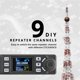 thumbnail image 5 of Radio móvil GMRS Radioddity DB20-G 20 W 500 canales, 5 of 9