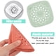 thumbnail image 3 of 4pcs, Silicone Floor Drain, Hair Catcher Hair Stopper, Shower Drain Covers, Bathtub Sink Filter Drain Strainer, Suitable For Kitchen Bathroom Bathtub, 3 of 4