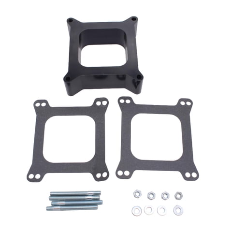 Magideal - Accesorios Espaciadores De Carburador Fenólicos Abiertos De 2"" De Alto Para Holley