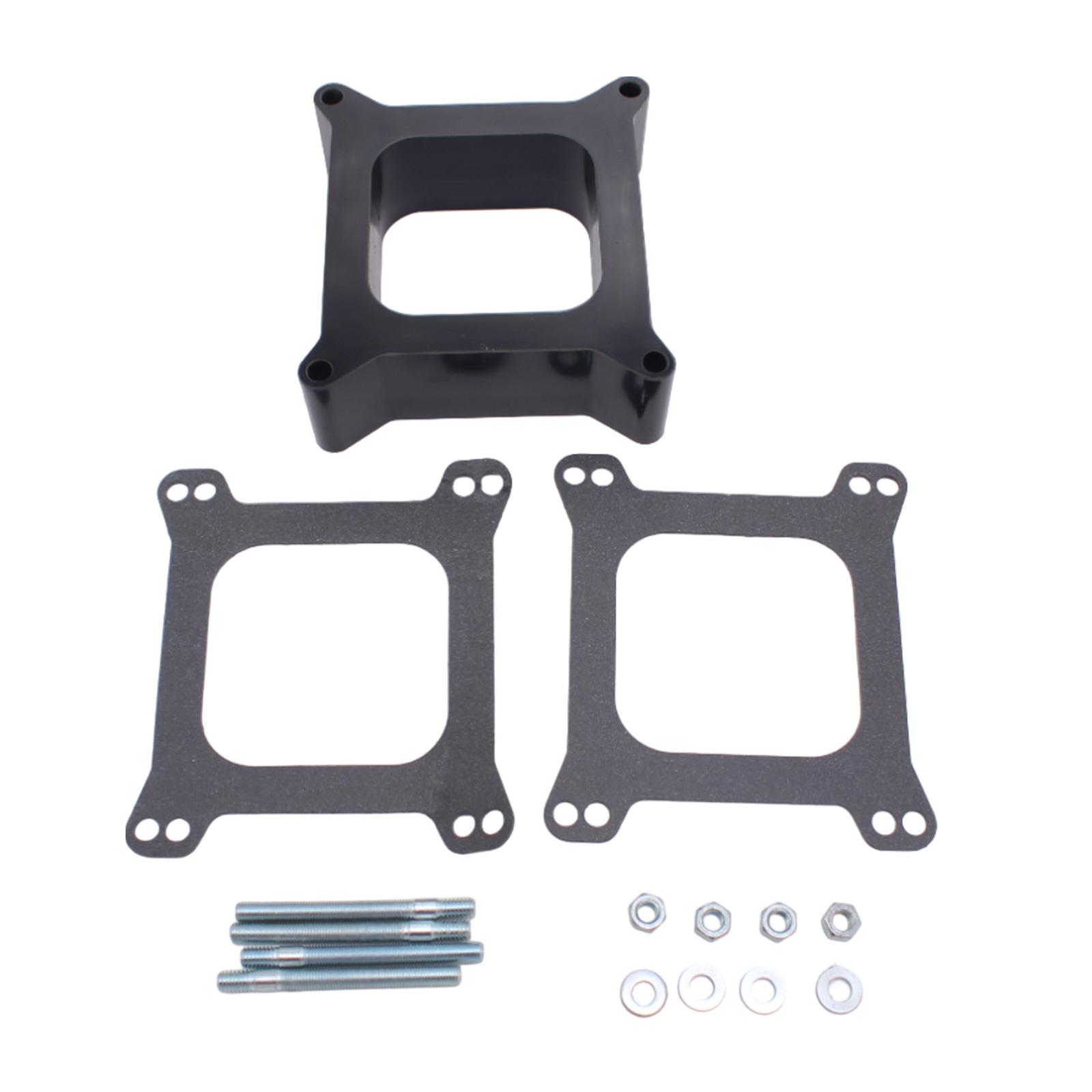 Magideal - Accesorios Espaciadores De Carburador Fenólicos Abiertos De 2"" De Alto Para Holley