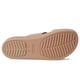 thumbnail image 3 of Sandalias con cuña Crocs Brooklyn Buckle Low Latte para mujer, 3 of 7